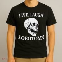 Soft Grunge Clothes Live Laugh Lobotomy Lobotomies T-Shirt thumb 3