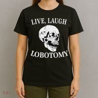 Soft Grunge Clothes Live Laugh Lobotomy Lobotomies T-Shirt thumb 4