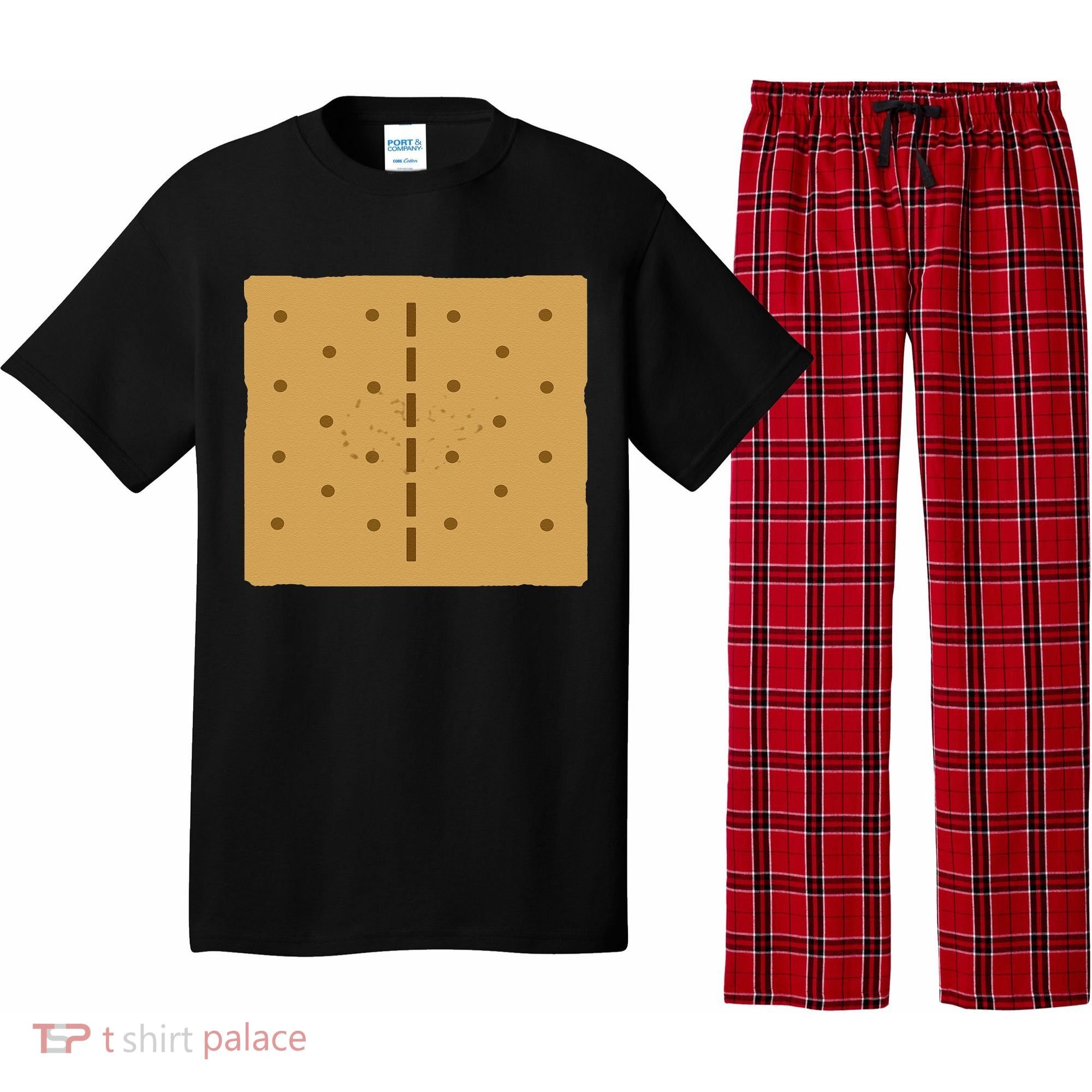 Smores Graham Cracker Group Halloween Costume Pajama Set