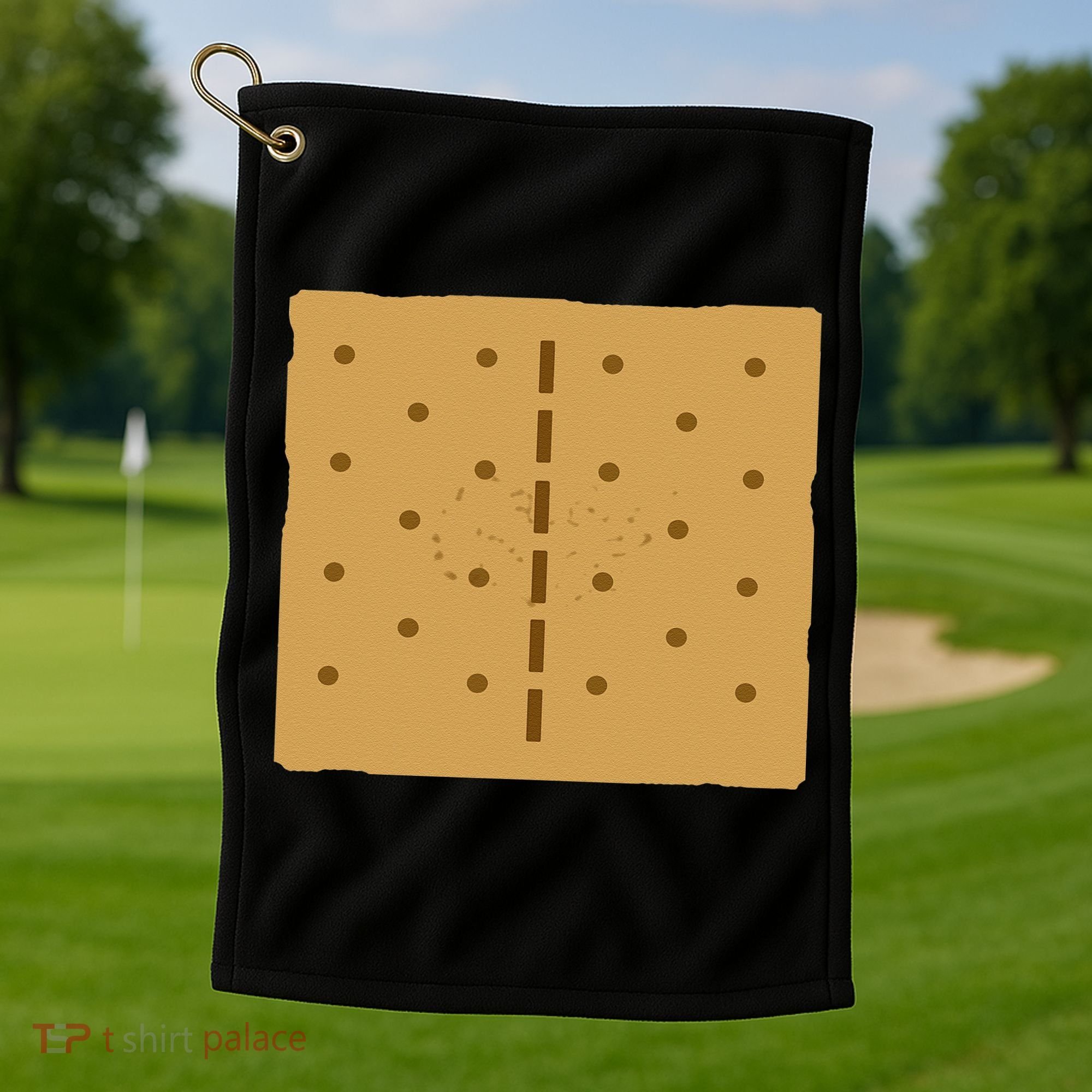 Smores Graham Cracker Group Halloween Costume Golf Towel