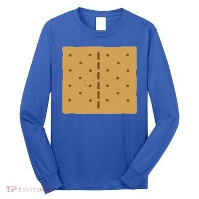 Smores Graham Cracker Group Halloween Costume Long Sleeve Shirt