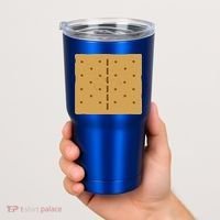 Smores Graham Cracker Group Halloween Costume Tumbler thumb 2
