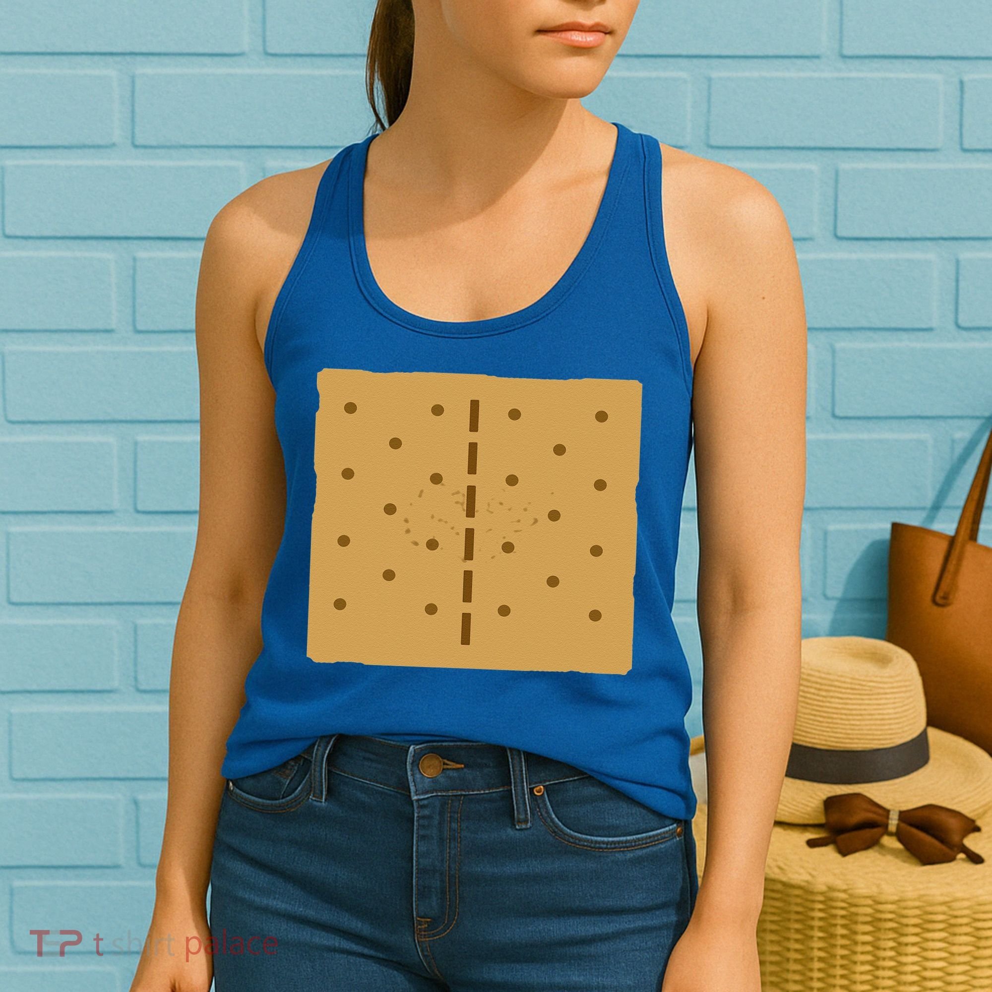 Smores Graham Cracker Group Halloween Costume Women's Tank Top