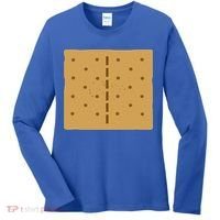Smores Graham Cracker Group Halloween Costume Women's Long Sleeve Shirt thumb 0
