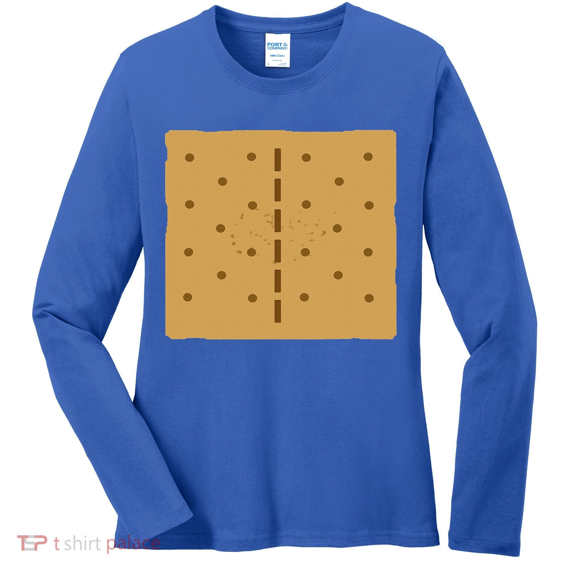 Smores Graham Cracker Group Halloween Costume Women's Long Sleeve Shirt