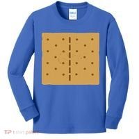 Smores Graham Cracker Group Halloween Costume Kids Long Sleeve Shirt thumb 0