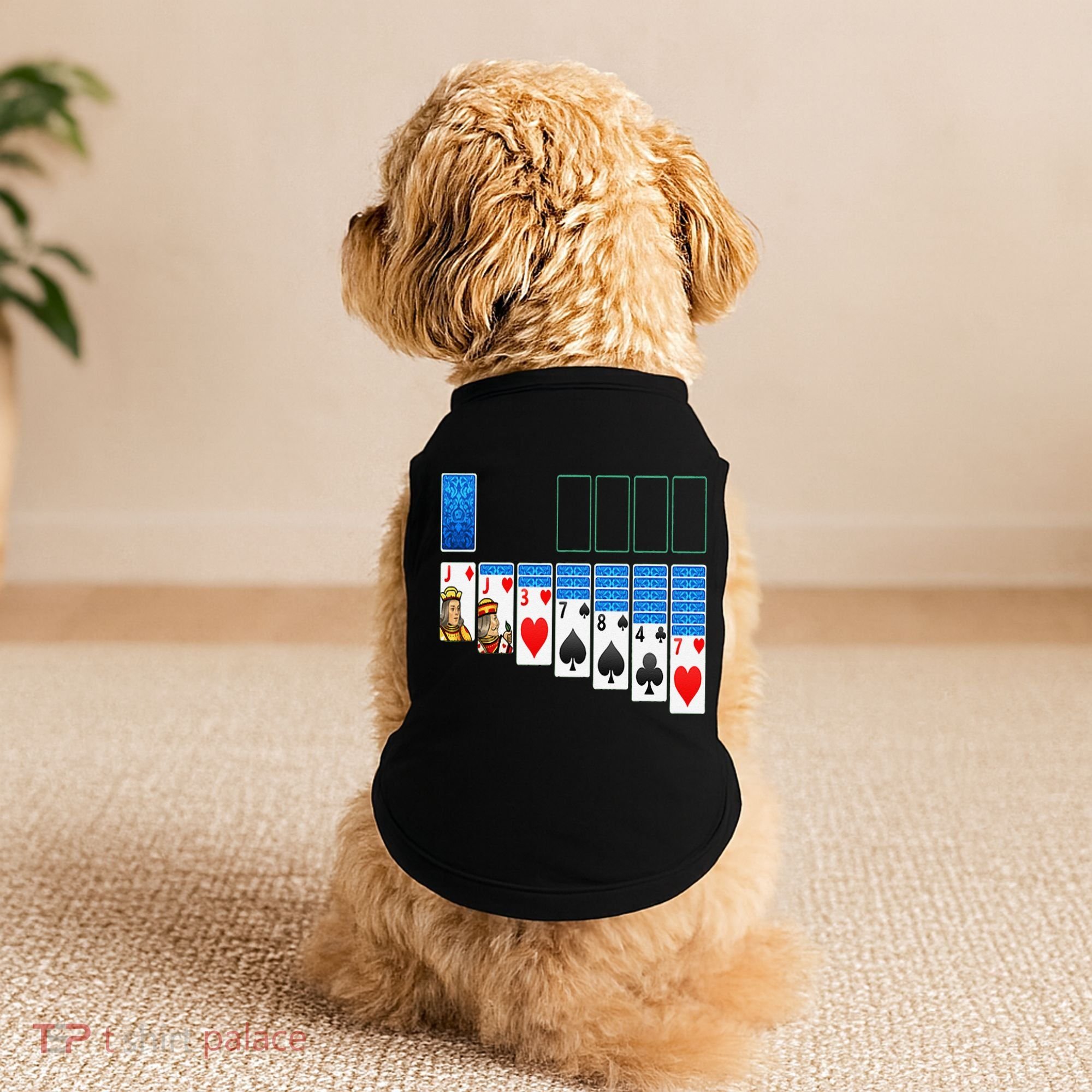 Solitaire Game Costume Board Games Halloween Costume Gift Doggie Tank