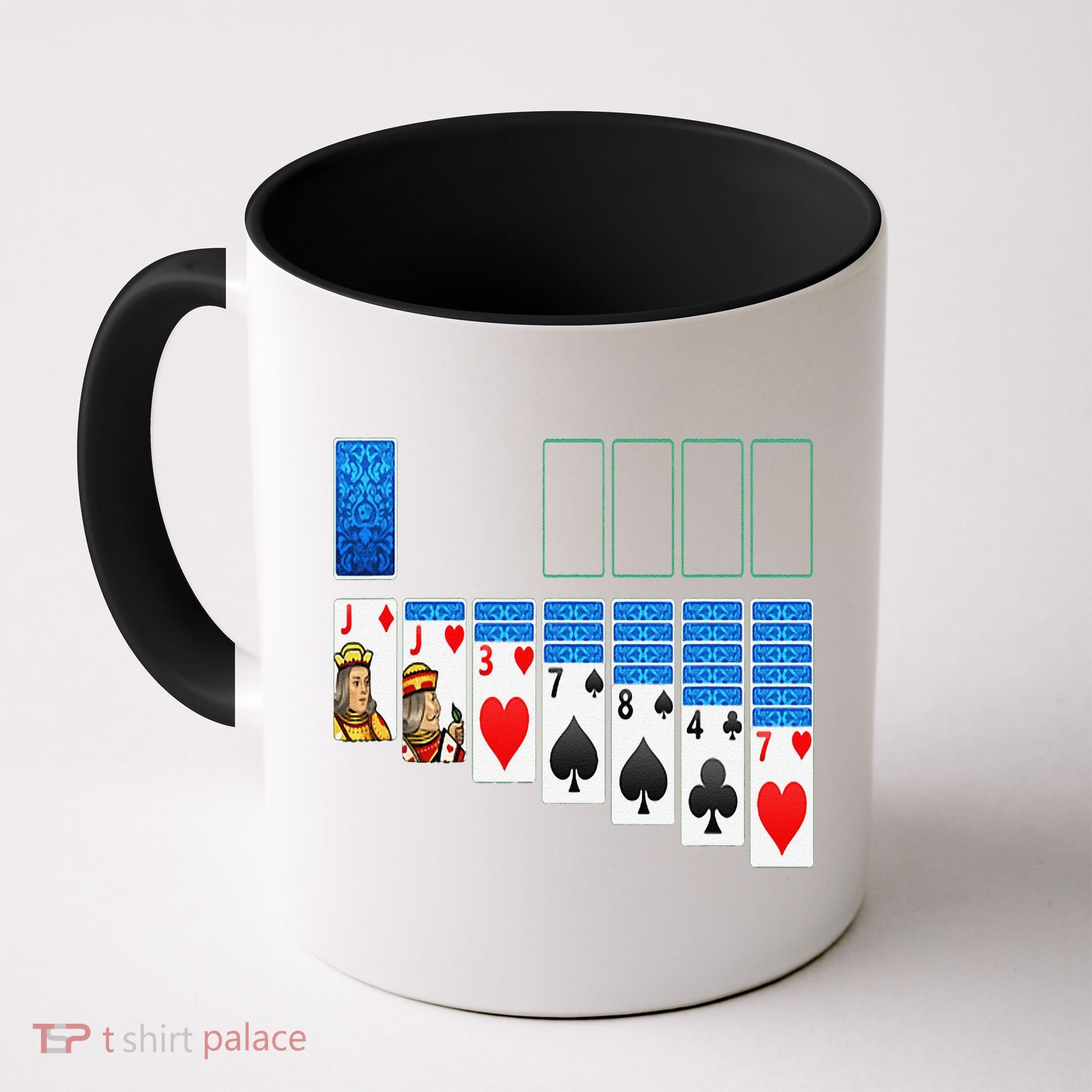 Solitaire Game Costume Board Games Halloween Costume Gift Coffee Mug