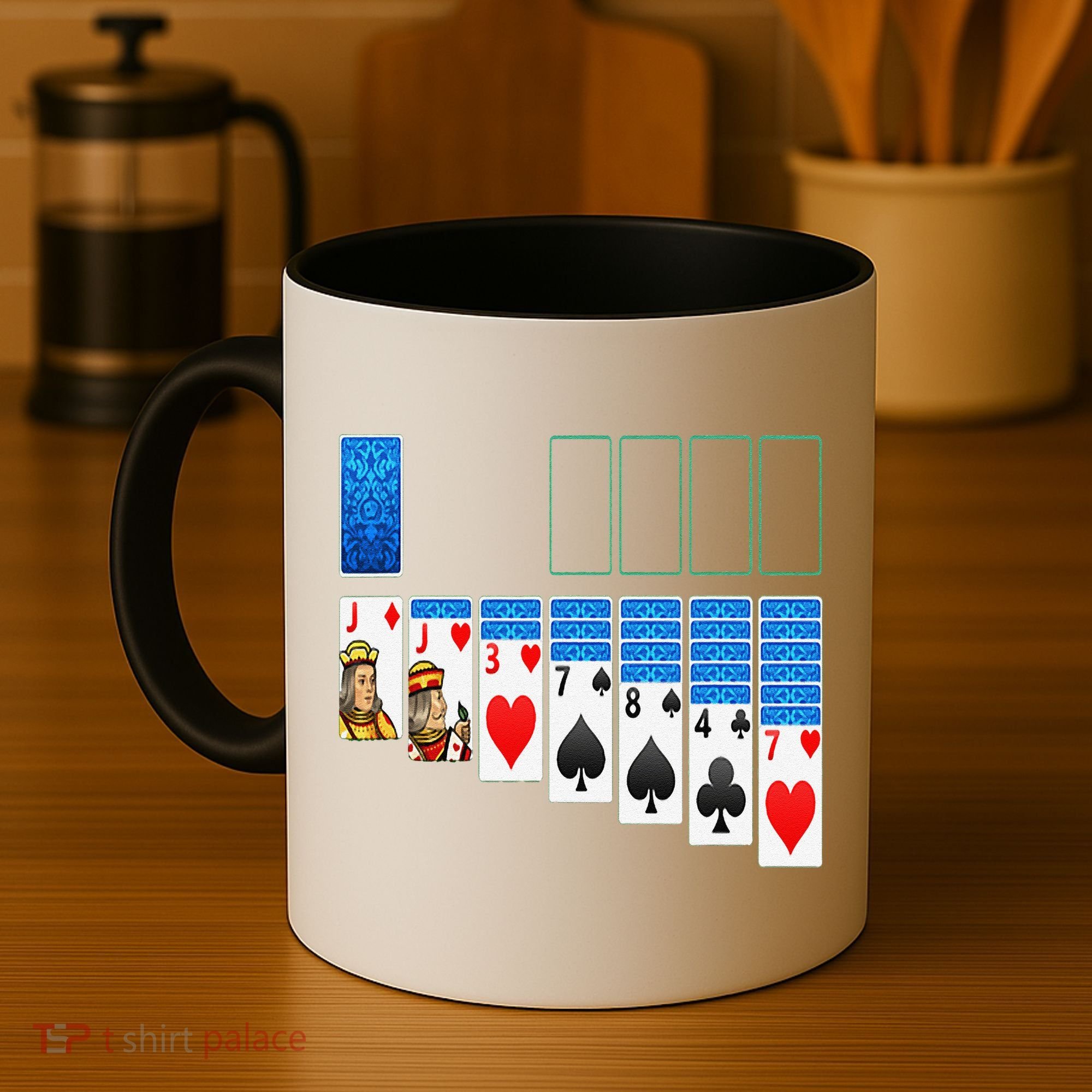 Solitaire Game Costume Board Games Halloween Costume Gift Coffee Mug