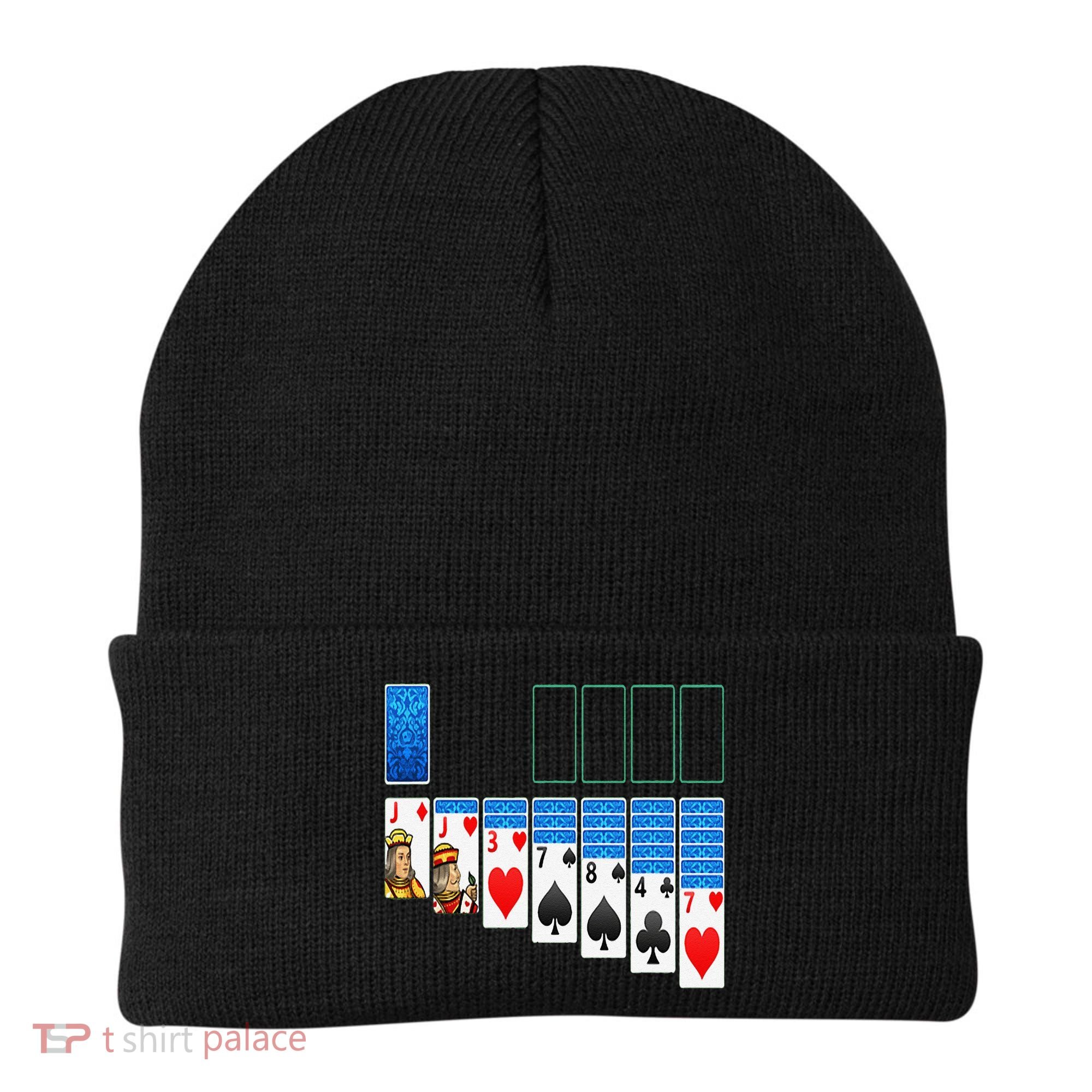 Solitaire Game Costume Board Games Halloween Costume Gift Beanie