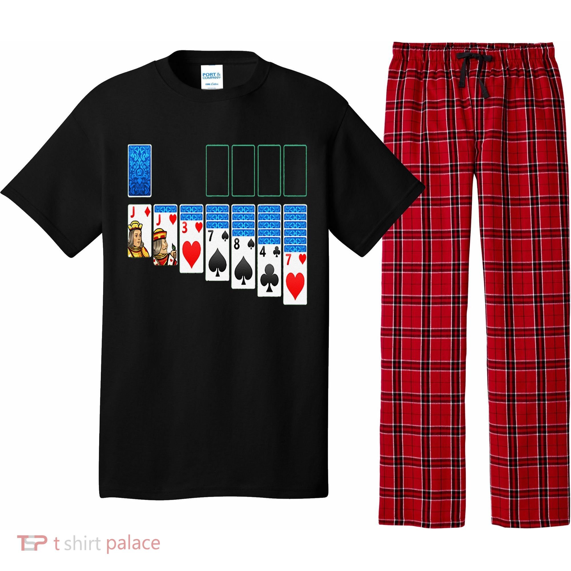 Solitaire Game Costume Board Games Halloween Costume Gift Pajama Set