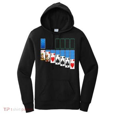 Solitaire Game Costume Board Games Halloween Costume Gift Women's Hoodie