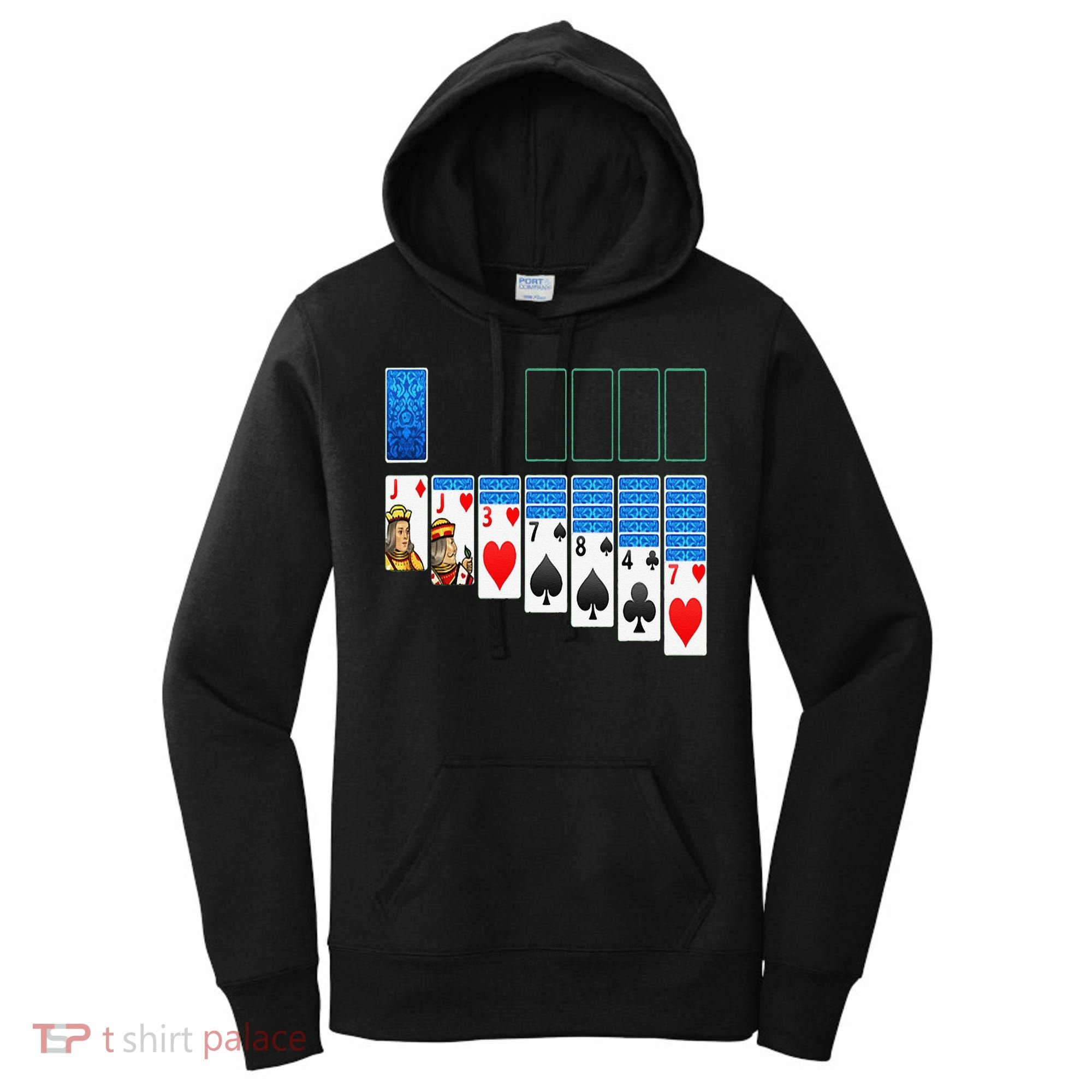 Solitaire Game Costume Board Games Halloween Costume Gift Women's Hoodie