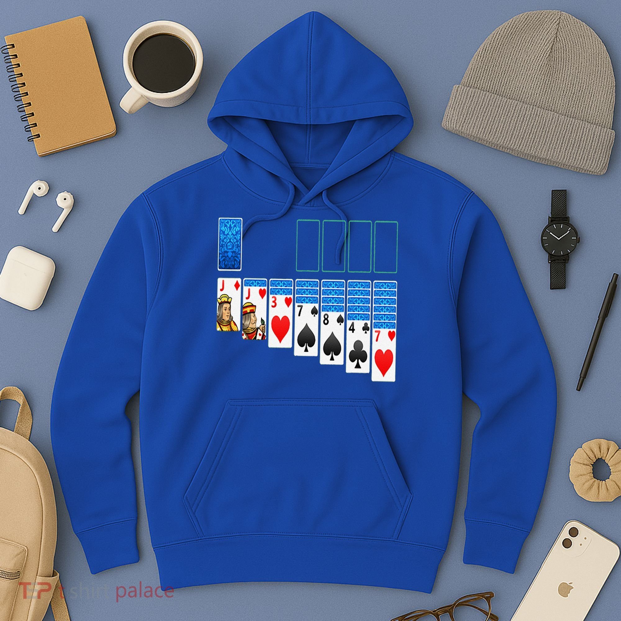 Solitaire Game Costume Board Games Halloween Costume Gift Hoodie