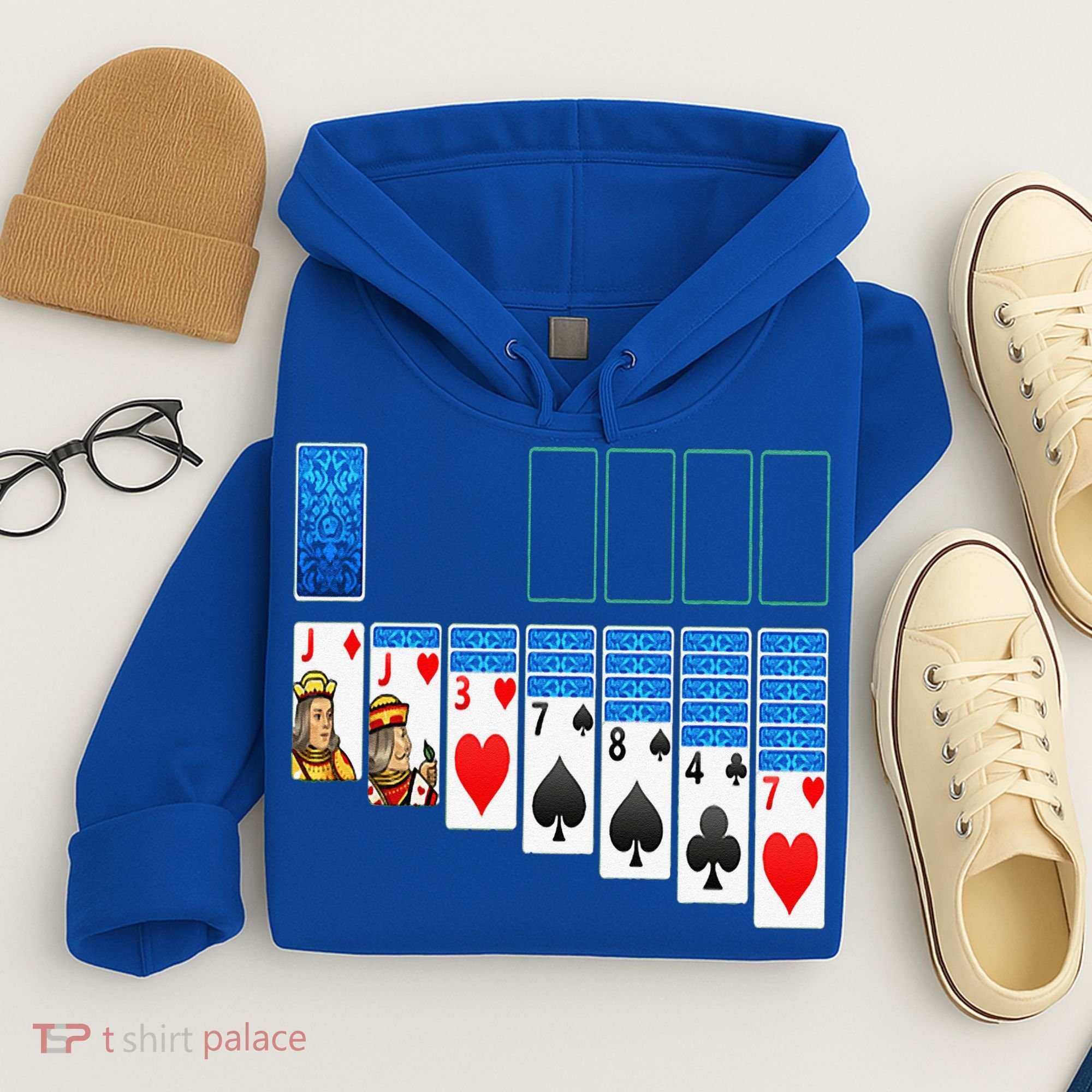 Solitaire Game Costume Board Games Halloween Costume Gift Hoodie
