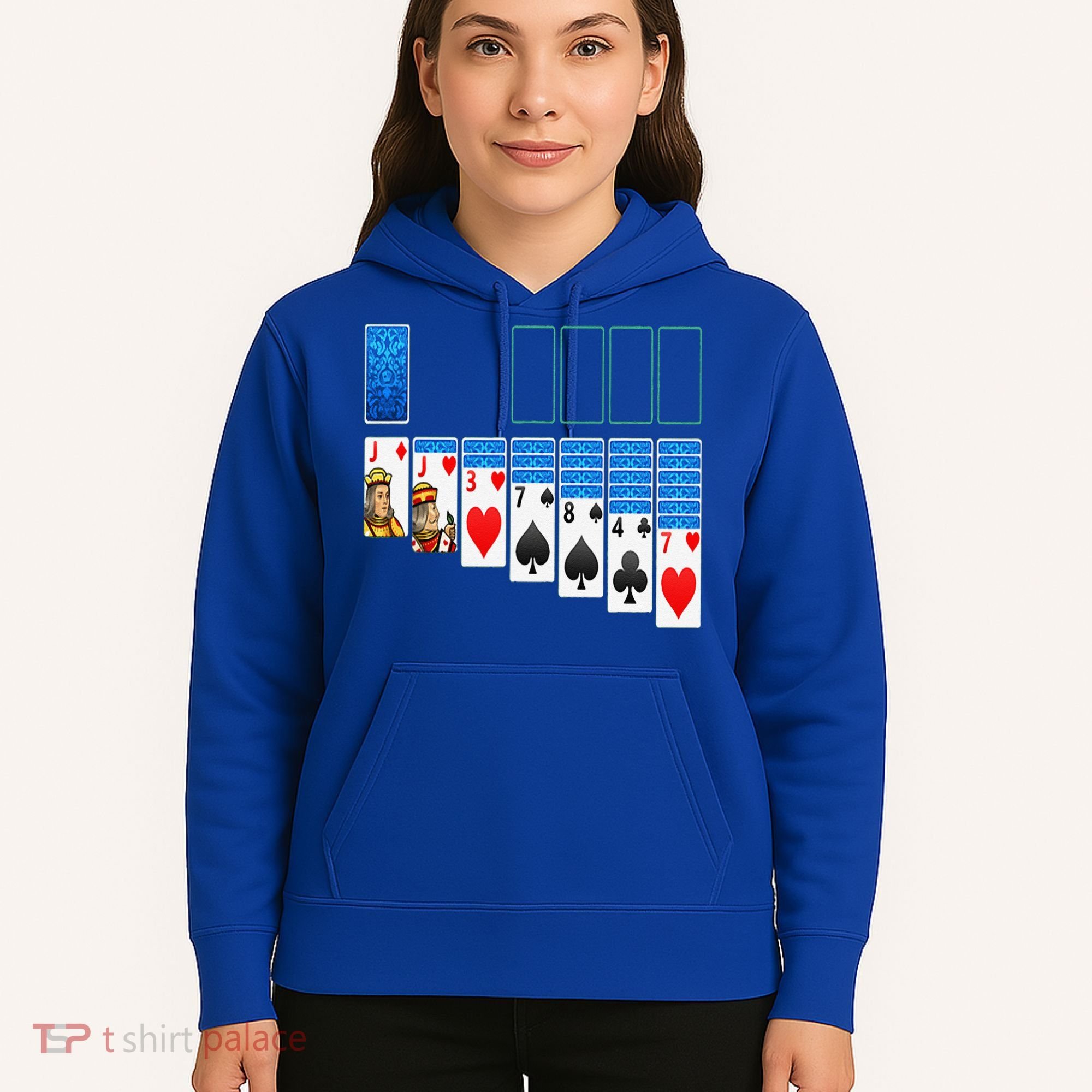 Solitaire Game Costume Board Games Halloween Costume Gift Hoodie