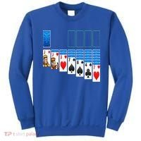 Solitaire Game Costume Board Games Halloween Costume Gift Sweatshirt thumb 0