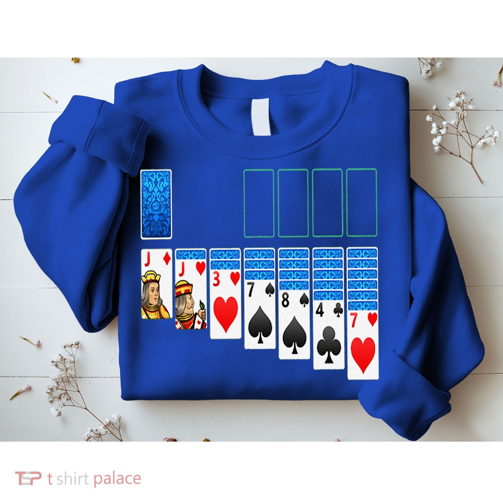 Solitaire Game Costume Board Games Halloween Costume Gift Sweatshirt