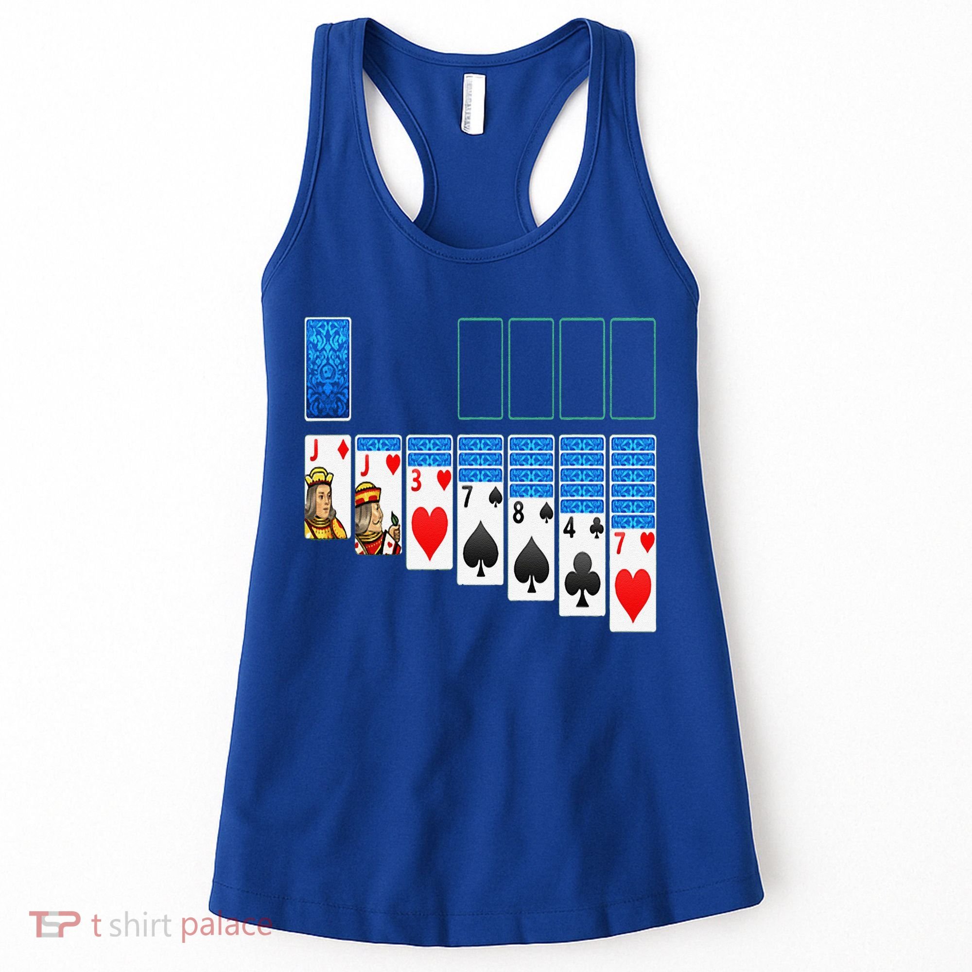 Solitaire Game Costume Board Games Halloween Costume Gift Women's Tank Top
