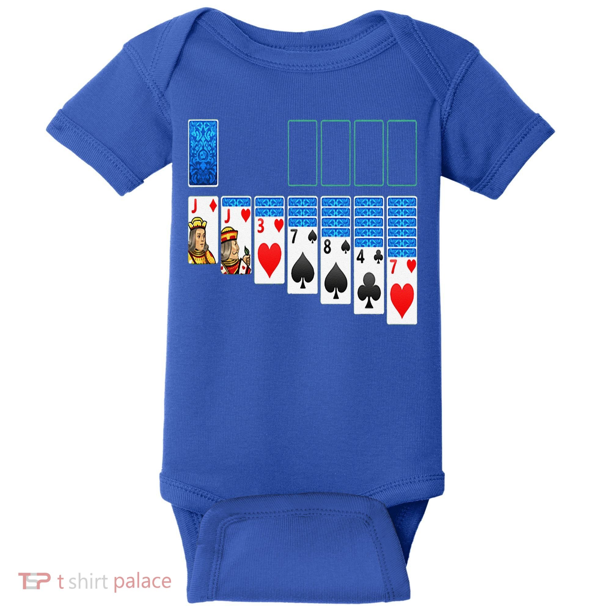 Solitaire Game Costume Board Games Halloween Costume Gift Baby Bodysuit