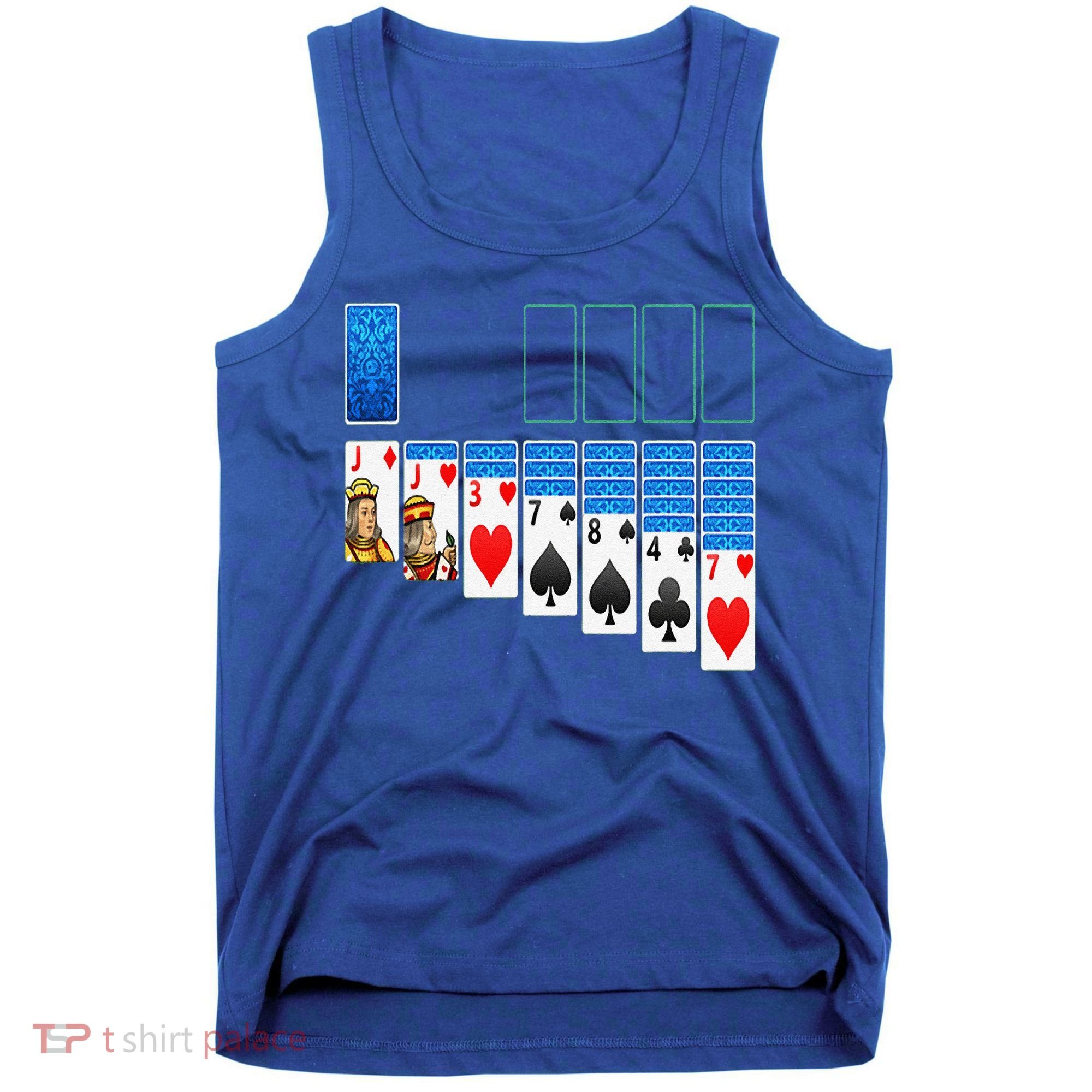 Solitaire Game Costume Board Games Halloween Costume Gift Tank Top