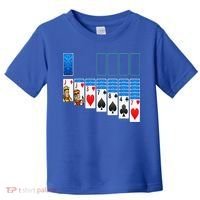 Solitaire Game Costume Board Games Halloween Costume Gift Toddler T-Shirt thumb 0
