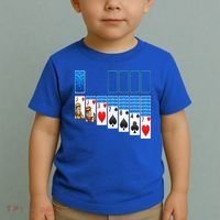 Solitaire Game Costume Board Games Halloween Costume Gift Toddler T-Shirt thumb 2