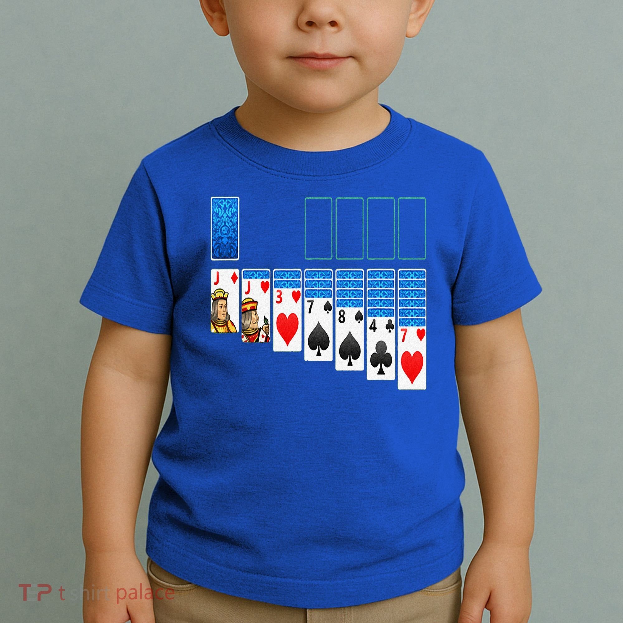 Solitaire Game Costume Board Games Halloween Costume Gift Toddler T-Shirt