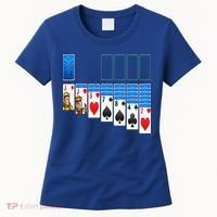 Solitaire Game Costume Board Games Halloween Costume Gift Women's T-Shirt thumb 0