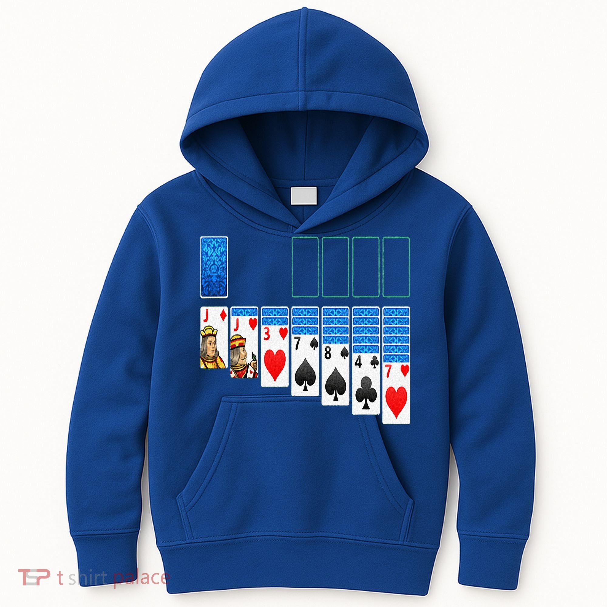 Solitaire Game Costume Board Games Halloween Costume Gift Kids Hoodie