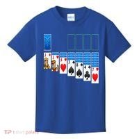 Solitaire Game Costume Board Games Halloween Costume Gift Kids T-Shirt thumb 0