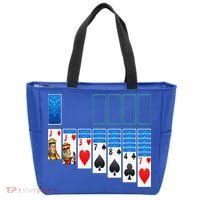 Solitaire Game Costume Board Games Halloween Costume Gift Tote Bag thumb 0