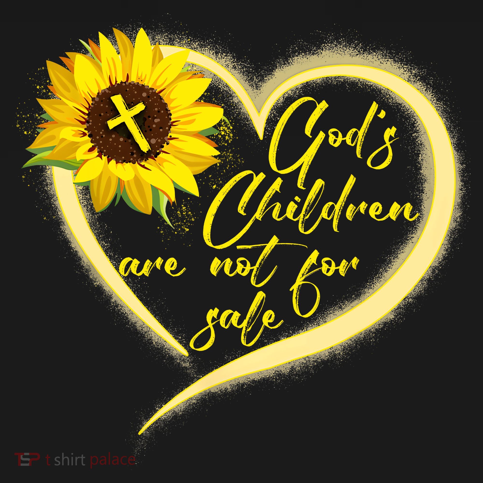 Sunflower Gods Children Are Not For Sale Fun Gods Children Women's Tank Top
