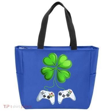 Shamrock Gaming Controllers St Patrick’S Day Fun Gift Tote Bag