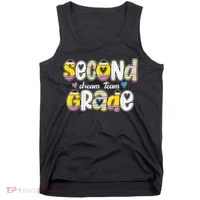 Second Grade Dream Team Back To School Teacher Student Tank Top thumb 0