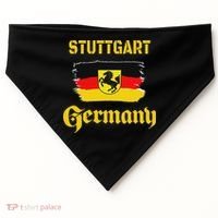 Stuttgart Germany Deutschland Baden Wuerttemberg Souvenir USA-Made Doggie Bandana thumb 0