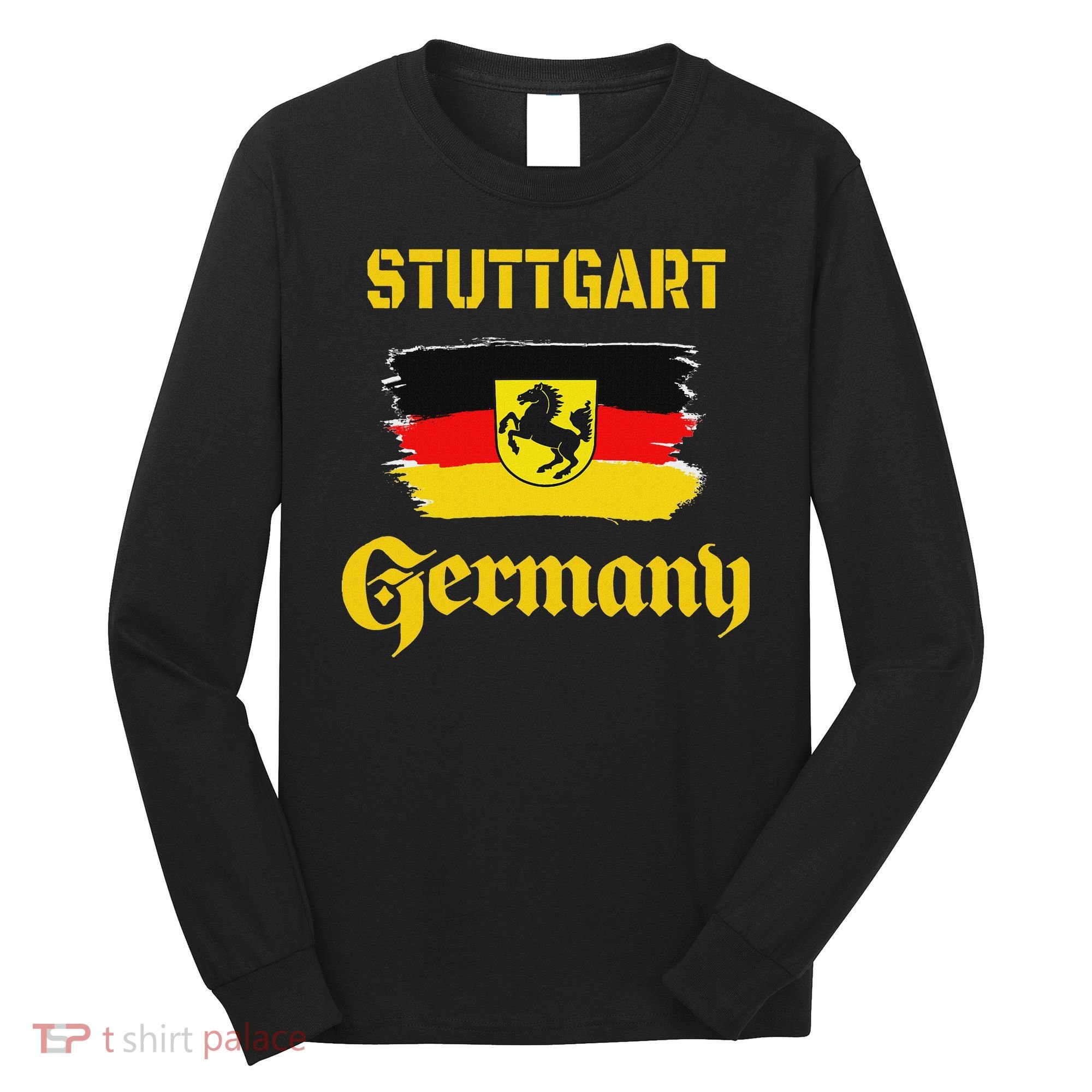 Stuttgart Germany Deutschland Baden Wuerttemberg Souvenir Long Sleeve Shirt