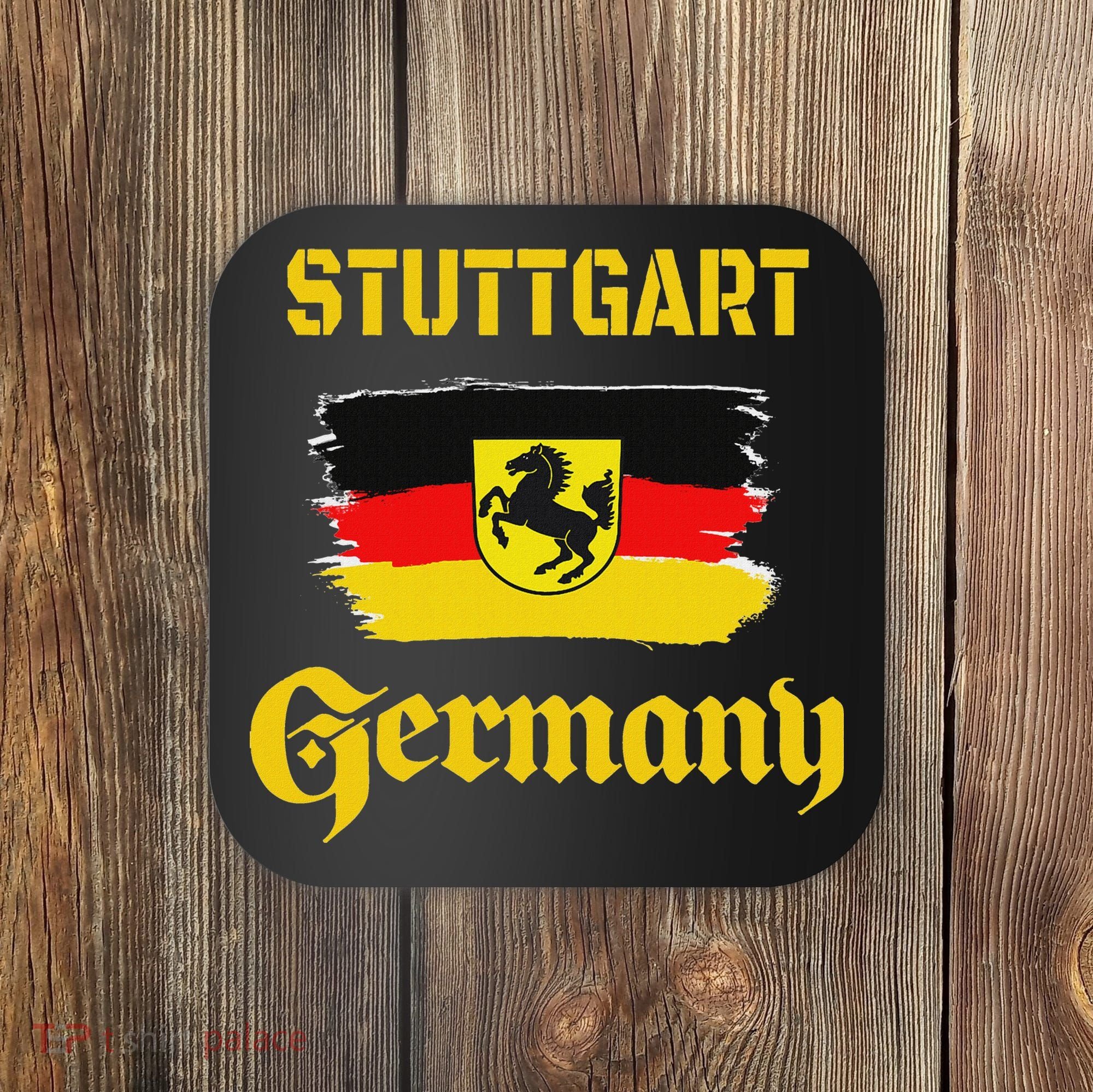Stuttgart Germany Deutschland Baden Wuerttemberg Souvenir Coaster