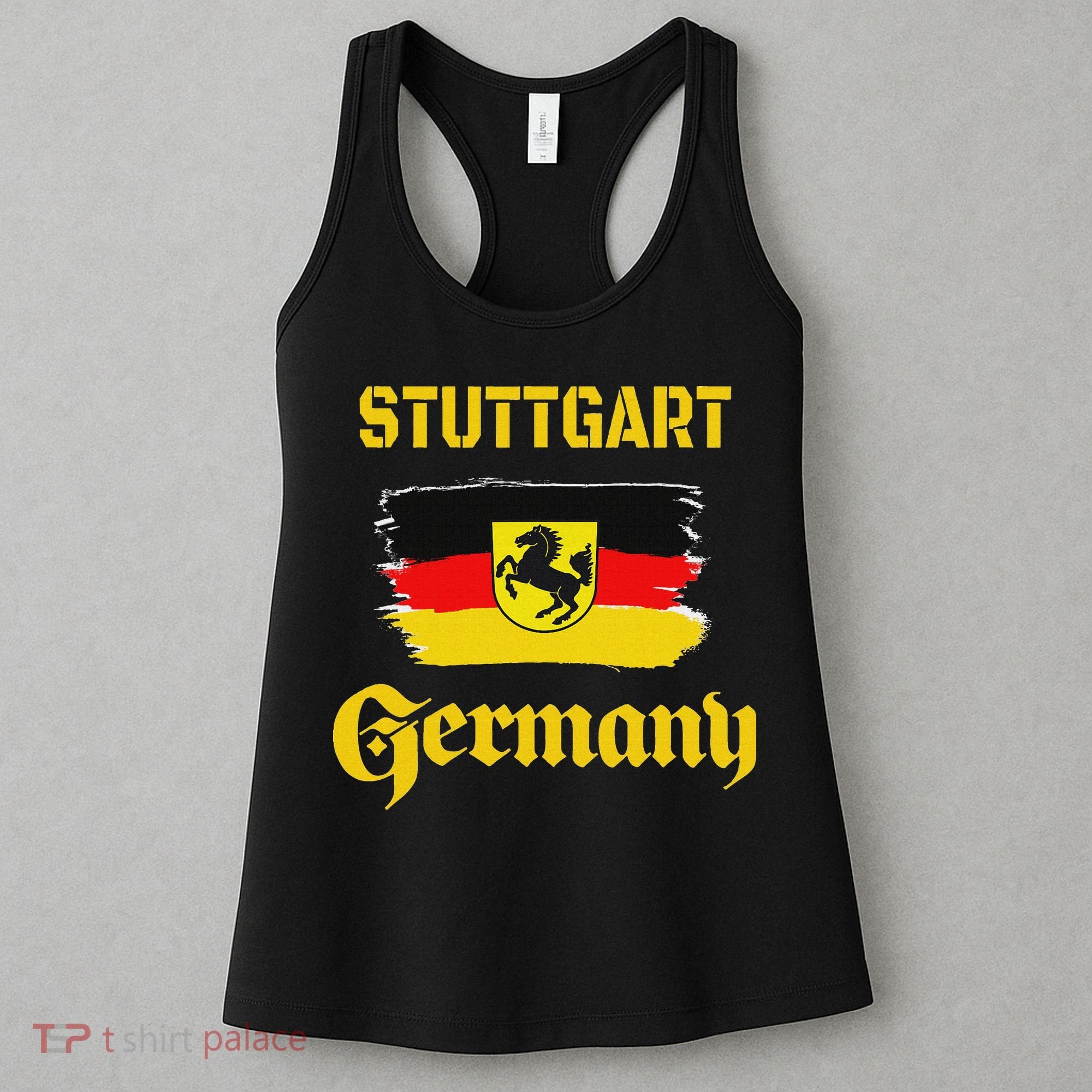 Stuttgart Germany Deutschland Baden Wuerttemberg Souvenir Women's Tank Top
