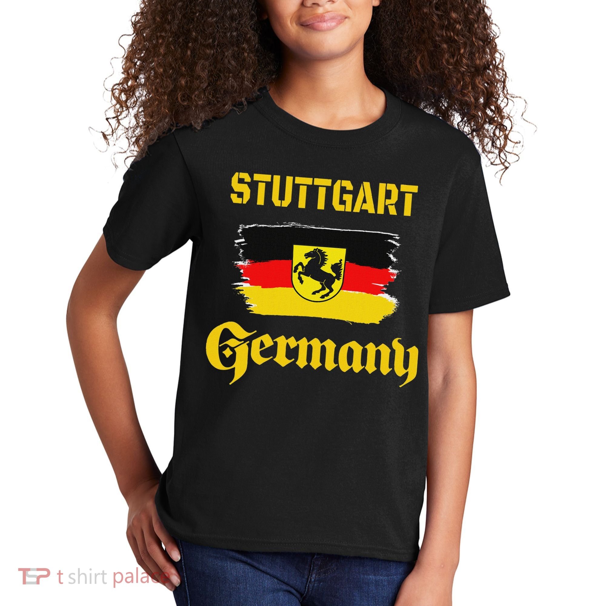 Stuttgart Germany Deutschland Baden Wuerttemberg Souvenir Kids T-Shirt