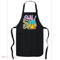 Softball Game Day Drip Ice Cream Drip Softball Apron thumb 0
