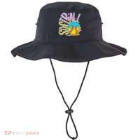Softball Game Day Drip Ice Cream Drip Softball Bucket Hat thumb 0