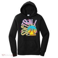 Softball Game Day Drip Ice Cream Drip Softball Women's Hoodie thumb 0