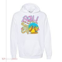 Softball Game Day Drip Ice Cream Drip Softball Comfort Colors Garment-Dyed Hooded Sweatshirt thumb 0