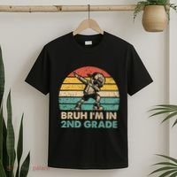 Second Grade Dabbing Boy Bruh IM In 2nd Grade Students = T-Shirt thumb 2