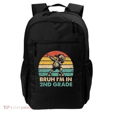 Second Grade Dabbing Boy Bruh IM In 2nd Grade Students = Backpack