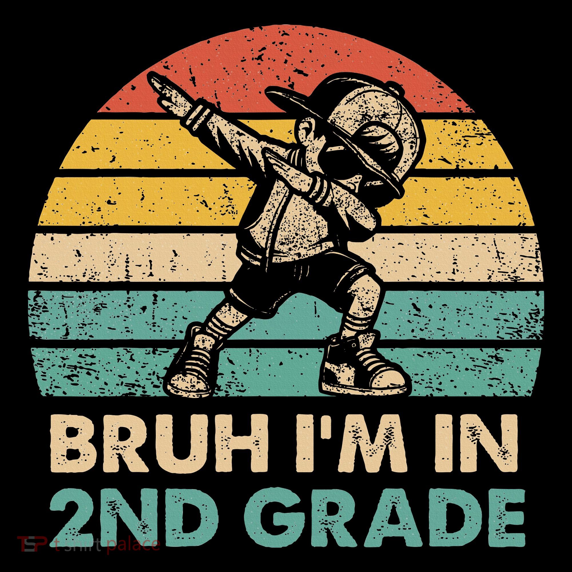 Second Grade Dabbing Boy Bruh IM In 2nd Grade Students = Mousepad