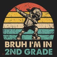 Second Grade Dabbing Boy Bruh IM In 2nd Grade Students = Hat thumb 2