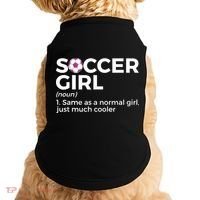 Soccer Girl Definition Doggie Tank thumb 0