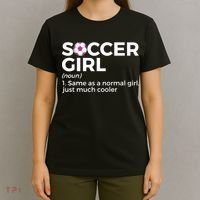 Soccer Girl Definition T-Shirt thumb 4